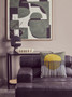 Astratto Green Textured Abstract Wall Art