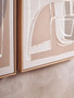 Astratto Set of 2 Neutral Abstract Canvas Wall Art