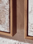 Astratto Set of 2 Neutral Tones Textured Wall Art