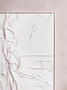 Astratto White Hand Painted Sculptural Fabric Wall Art