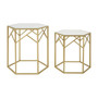 Avantis Set of 2 Hexagonal Side Tables
