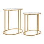 Avantis Set of 2 Oval Side Tables