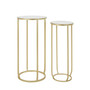 Avantis Set of 2 Tall Side Tables