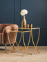 Avantis Set Of 2 Bamboo Design Side Tables
