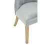 Kensington Townhouse Grey Buttoned Dining Chair
