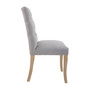 Kensington Townhouse Grey Linen Dining Chair