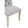 Kensington Townhouse Grey Linen Dining Chair