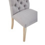 Kensington Townhouse Grey Linen Dining Chair