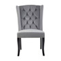 Kensington Townhouse Grey Velvet Dining Chair