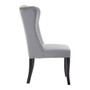 Kensington Townhouse Grey Velvet Dining Chair