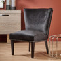 Kensington Townhouse Black Winged Dining Chair