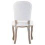 Kensington Townhouse Grey Winged Dining Chair