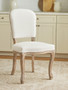 Kensington Townhouse Ivory Linen Dining Chair