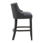 Fifty Five South Black Hevea Bar Chair
