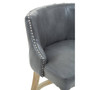 Fifty Five South Grey Hevea Bar Chair