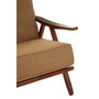 Kendari Teak Wood And Fabric Chair Kendari Teak Wood And Fabric Chair