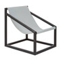 Kendari Grey Cubic Frame Chair