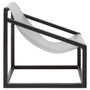 Kendari Grey Cubic Frame Chair