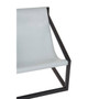 Kendari Grey Cubic Frame Chair