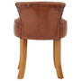 Kendari Brown Leather Chair