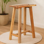 Kendari Teak Wood Stool