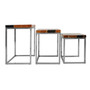 Surak Set Of 3 Teak Wood Nesting Tables