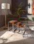 Surak Set Of 3 Teak Wood Nesting Tables