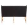 Harrison 2 Seat Black Bench