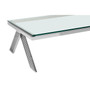 Piermount Clear Glass Coffee Table
