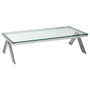 Piermount Clear Glass Coffee Table