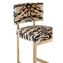 Manhattan Tiger Print Bar Stool Manhattan Tiger Print Bar Stool