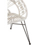 Manado White Rattan Chair