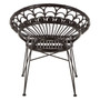 Manado Black Rattan Chair