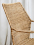 Manado Angled Design Natural Rattan Chair