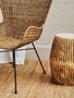 Manado Curved Design Natural Rattan Chair