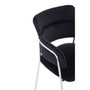 Tamzin Black Velvet Dining Chair