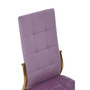 Tamzin Pink Velvet High Back Dining Chair