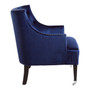 Darlington Blue Velvet Chair