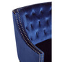Darlington Blue Velvet Chair