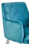 Tamzin Light Blue Splayed Dining Chair