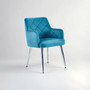 Tamzin Light Blue Splayed Dining Chair