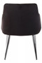 Tamzin Black Velvet Splayed Dining Chair Tamzin Black Velvet Splayed Dining Chair