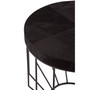 Kensington Townhouse Black Side Table
