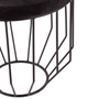 Kensington Townhouse Black Side Table