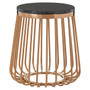 Tula Cage Design Round Side Table