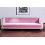 Otylia 3 Seat Pink Sofa