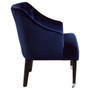 Darwin Blue Velvet Chair