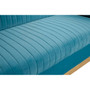 Opal 3 Seat Light Blue Sofa