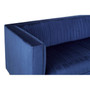 Opal 3 Seat Deep Blue Sofa