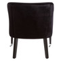 Darwin Black Velvet Chair